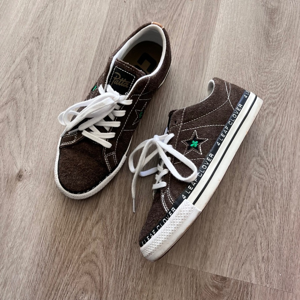 Converse x Patta One Star Pro "Four Leaf Clover" Sneakers